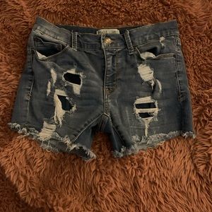 Jean shorts